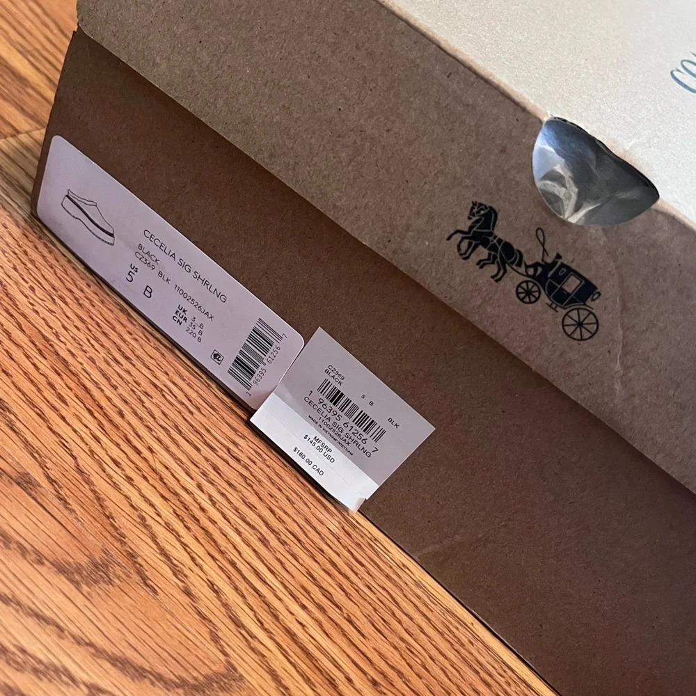 Black COACH Cecelia clogs - Picture 3 of 9